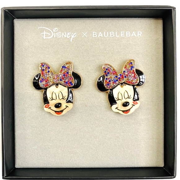 Disney X Baublebar Minnie bow earrings - Picture 1 of 3